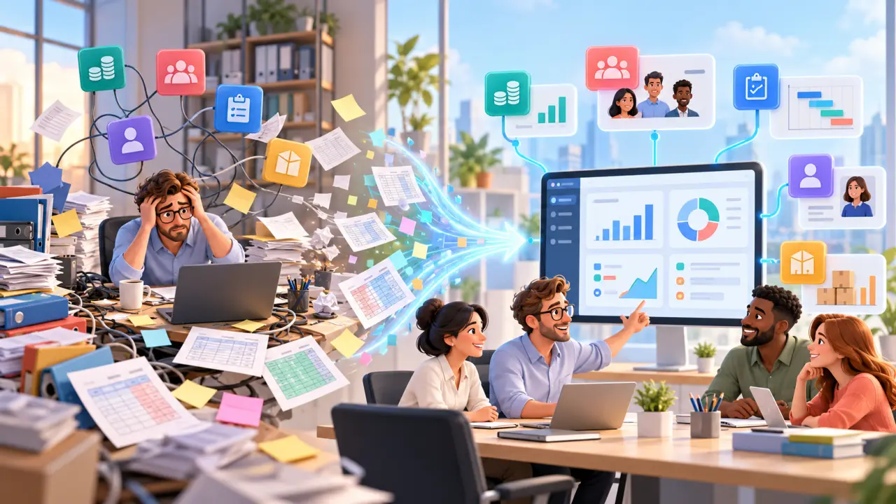 Tableau de bord ERP DynaGestion pour piloter une PME